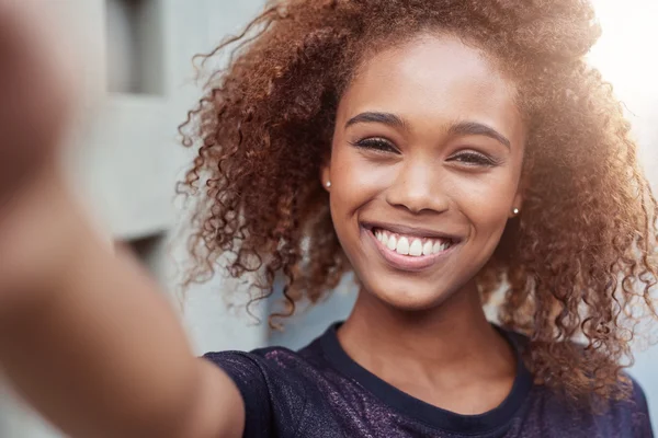 Young woman client